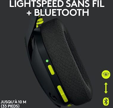 Logitech Auriculares inalámbricos para juegos - G435 LIGHTS Logitech Auriculares inalámbricos para juegos - G435 LIGHTS