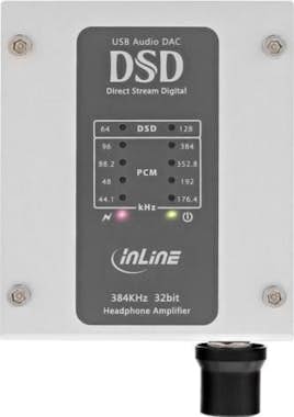 InLine Amplificador de auriculares AmpUSB DAC