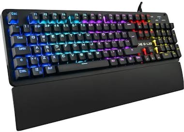The G-Lab Teclado mecánico retroiluminado de carbono THE G-L The G-Lab Teclado mecánico retroiluminado de carbono THE G-L