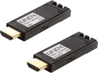 Lindy Kit extensor HDMI 4K sobre fibra óptica hasta 300