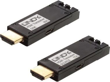 Lindy Kit extensor HDMI 4K sobre fibra óptica hasta 300 Lindy Kit extensor HDMI 4K sobre fibra óptica hasta 300