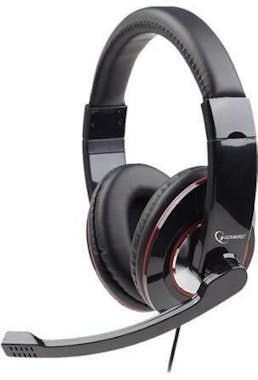 Gembird MHS-U-001 - Auriculares - diadema - negro brillant Gembird MHS-U-001 - Auriculares - diadema - negro brillant