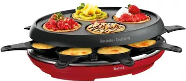 Tefal Raclette - Fondue Raclette Colormania rojo RE31051 Tefal Raclette - Fondue Raclette Colormania rojo RE31051