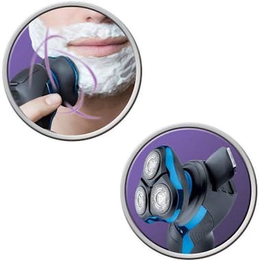 Remington Afeitadora eléctrica rotativa XR1470, resistente a Remington Afeitadora eléctrica rotativa XR1470, resistente a