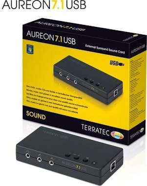 Terratec TERRATEC Tarjeta de sonido externa 7.1 USB AUREON Terratec TERRATEC Tarjeta de sonido externa 7.1 USB AUREON