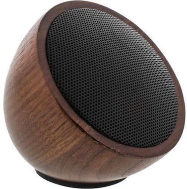 InLine wOODWOOM mini altavoz bluetooth 52 mm en madera de InLine wOODWOOM mini altavoz bluetooth 52 mm en madera de