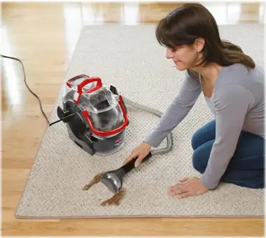 BISSELL SpotClean Pro 1558N Limpiador de alfombras con bot BISSELL SpotClean Pro 1558N Limpiador de alfombras con bot