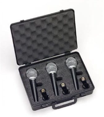 Samson R21 Pack de 3 Micrófonos Dinámicos Cardioides Negr Samson R21 Pack de 3 Micrófonos Dinámicos Cardioides Negr