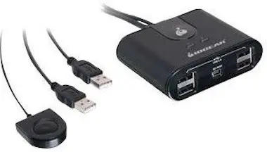 iogear IOGEAR 2x4 USB 2.0 Conmutador para compartir perif iogear IOGEAR 2x4 USB 2.0 Conmutador para compartir perif