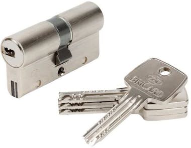 BRICARD TRIALS 15901 Cilindro 30+30 mm doble entrada nique BRICARD TRIALS 15901 Cilindro 30+30 mm doble entrada nique