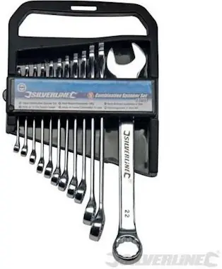 SILVERLiNE Kit de 12 llaves combinadas SILVERLiNE Kit de 12 llaves combinadas
