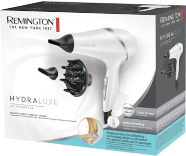 Remington Secador de cabello AC8901 Hydraluxe 2300W, motor d Remington Secador de cabello AC8901 Hydraluxe 2300W, motor d