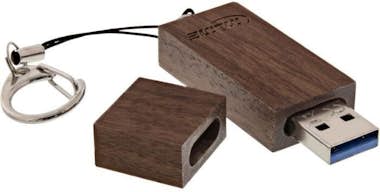 InLine ® USB 3.0 Speicherstick 64 GB, Woodline Walnuss, c InLine ® USB 3.0 Speicherstick 64 GB, Woodline Walnuss, c