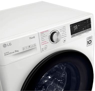 LG LG F4WV5509SMW lavadora Carga frontal 9 kg 1400 RP LG LG F4WV5509SMW lavadora Carga frontal 9 kg 1400 RP