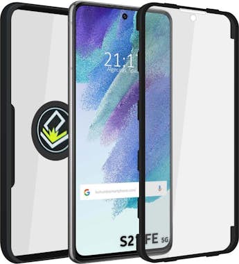 Tumundosmartphone Funda Doble Negra Pc + Tpu Full Body 360 Anillo Sa Tumundosmartphone Funda Doble Negra Pc + Tpu Full Body 360 Anillo Sa