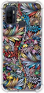 Tumundosmartphone Funda Antigolpes Oppo A53 / A53s Flores 04 Tumundosmartphone Funda Antigolpes Oppo A53 / A53s Flores 04
