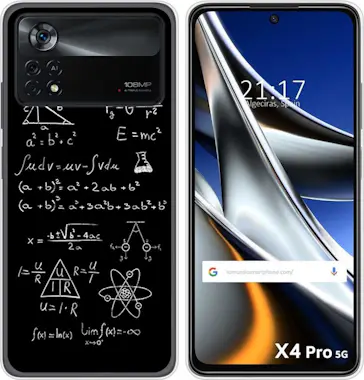 Tumundosmartphone Funda Xiaomi POCO X4 Pro 5G Formulas Tumundosmartphone Funda Xiaomi POCO X4 Pro 5G Formulas