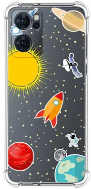 Tumundosmartphone Funda Antigolpes Oppo Find X5 Lite 5G Espacio Tumundosmartphone Funda Antigolpes Oppo Find X5 Lite 5G Espacio
