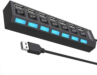 Klack HUB Multipuerto USB 7 Multipuerto Klack HUB Multipuerto USB 7 Multipuerto