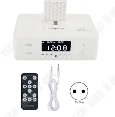 Tech DISCOUNT TD® 3 en 1 Despertador Carga USB Reproducir Estére Tech DISCOUNT TD® 3 en 1 Despertador Carga USB Reproducir Estére