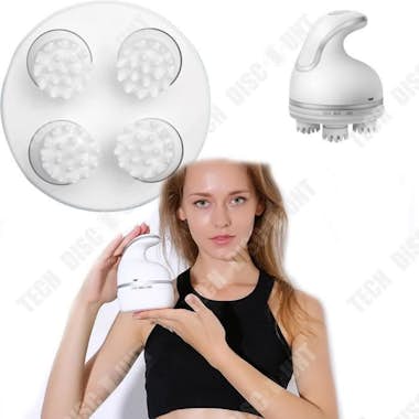 Tech DISCOUNT TD® Dispositivo de masaje craneal y cervical acces Tech DISCOUNT TD® Dispositivo de masaje craneal y cervical acces