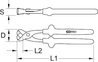 KS TOOLS KS Tools 117.1204 alicate KS TOOLS KS Tools 117.1204 alicate