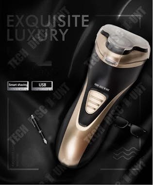Tech DISCOUNT Afeitadora eléctrica TD® para hombre, barba, viaje Tech DISCOUNT Afeitadora eléctrica TD® para hombre, barba, viaje