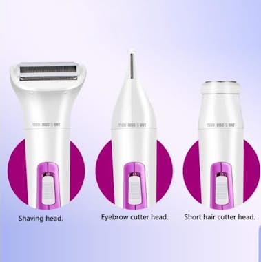 Tech DISCOUNT Depiladora eléctrica mujer - rostro ceja pierna ba Tech DISCOUNT Depiladora eléctrica mujer - rostro ceja pierna ba