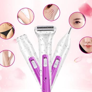 Tech DISCOUNT Depiladora eléctrica mujer - rostro ceja pierna ba Tech DISCOUNT Depiladora eléctrica mujer - rostro ceja pierna ba