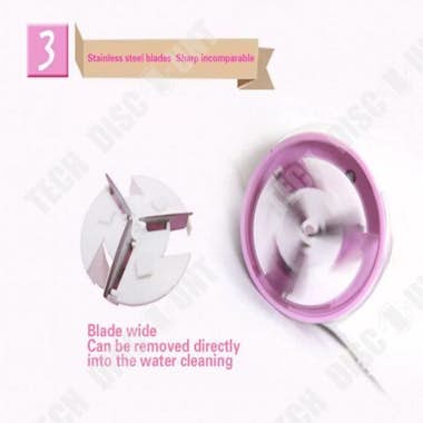 Tech DISCOUNT Afeitadora eléctrica TD® Pilling, afeitadora antib Tech DISCOUNT Afeitadora eléctrica TD® Pilling, afeitadora antib