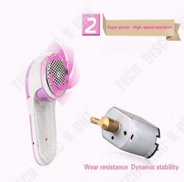 Tech DISCOUNT Afeitadora eléctrica TD® Pilling, afeitadora antib Tech DISCOUNT Afeitadora eléctrica TD® Pilling, afeitadora antib