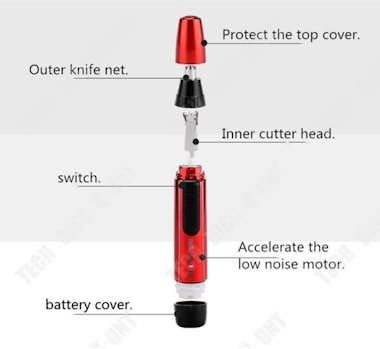Tech DISCOUNT TD® Recortadora de cabello eléctrica Afeitadora Ho Tech DISCOUNT TD® Recortadora de cabello eléctrica Afeitadora Ho