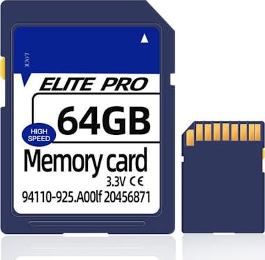 Tech DISCOUNT Tarjeta SD de 64G, tarjeta de música para coche, g