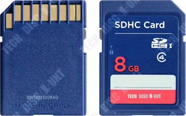 Tech DISCOUNT TD® tarjeta Micro SD 8 GB memoria cámara nitendo s