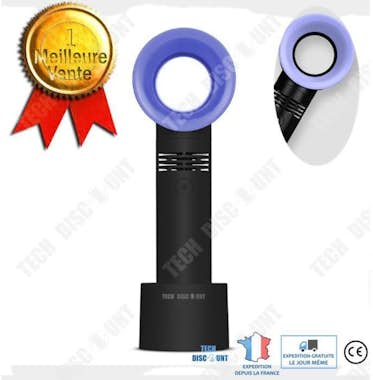 Tech DISCOUNT TD® Mini ventilador de carga USB portátil Autonomí Tech DISCOUNT TD® Mini ventilador de carga USB portátil Autonomí