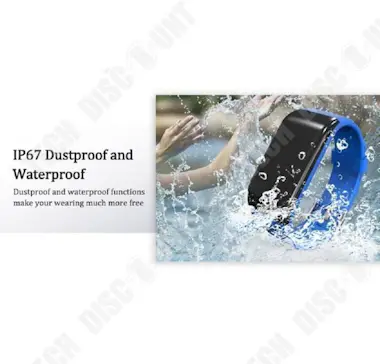 Tech DISCOUNT Reloj inteligente TD® Reloj Bluetooth a prueba de Tech DISCOUNT Reloj inteligente TD® Reloj Bluetooth a prueba de