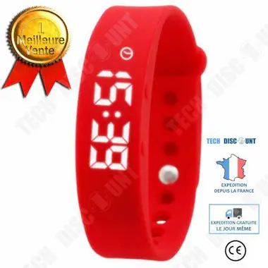 Tech DISCOUNT TD® 5W Reloj de pulsera inteligente LED multifunci Tech DISCOUNT TD® 5W Reloj de pulsera inteligente LED multifunci