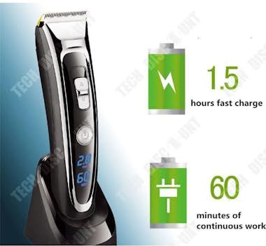 Tech DISCOUNT Kit de cortapelos eléctrico TD® con accesorios 6 p Tech DISCOUNT Kit de cortapelos eléctrico TD® con accesorios 6 p