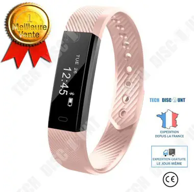 Tech DISCOUNT TD® ID115 Pulsera inteligente Rastreador de ejerci Tech DISCOUNT TD® ID115 Pulsera inteligente Rastreador de ejerci