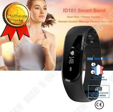 Tech DISCOUNT Pulsera inteligente TD® Reloj con Bluetooth Podóme Tech DISCOUNT Pulsera inteligente TD® Reloj con Bluetooth Podóme