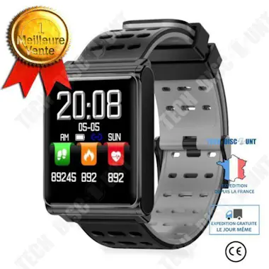Tech DISCOUNT Pulsera inteligente TD® N98, pantalla táctil compl Tech DISCOUNT Pulsera inteligente TD® N98, pantalla táctil compl