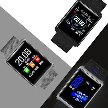 Tech DISCOUNT Pulsera inteligente TD® N98, pantalla táctil compl Tech DISCOUNT Pulsera inteligente TD® N98, pantalla táctil compl