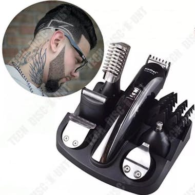 Tech DISCOUNT TD® Pro 6-in-1 USB Beard Hair Trimmer Set - Recort Tech DISCOUNT TD® Pro 6-in-1 USB Beard Hair Trimmer Set - Recort