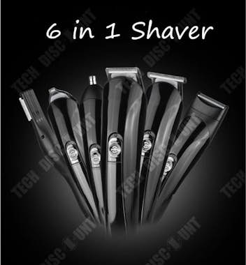 Tech DISCOUNT TD® Pro 6-in-1 USB Beard Hair Trimmer Set - Recort Tech DISCOUNT TD® Pro 6-in-1 USB Beard Hair Trimmer Set - Recort