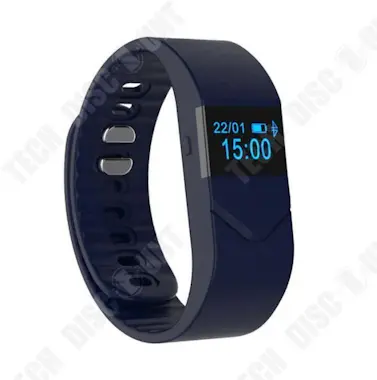 Tech DISCOUNT Reloj inteligente TD® Azul marino Pulsera multifun Tech DISCOUNT Reloj inteligente TD® Azul marino Pulsera multifun