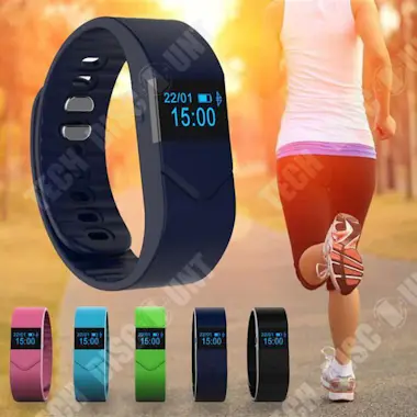 Tech DISCOUNT Reloj inteligente TD® Azul marino Pulsera multifun Tech DISCOUNT Reloj inteligente TD® Azul marino Pulsera multifun