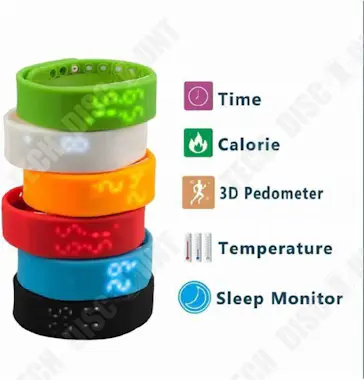 Tech DISCOUNT Reloj inteligente TD® Pulsera inteligente conectad Tech DISCOUNT Reloj inteligente TD® Pulsera inteligente conectad