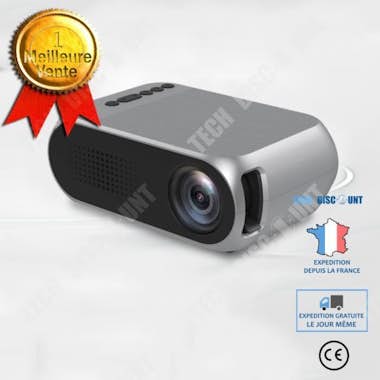 Tech DISCOUNT TD® Proyector Hogar Portátil Pared Ver películas O Tech DISCOUNT TD® Proyector Hogar Portátil Pared Ver películas O