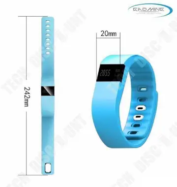 Tech DISCOUNT Reloj conectado TD® TW64 gris para Xiaomi MI Multi Tech DISCOUNT Reloj conectado TD® TW64 gris para Xiaomi MI Multi