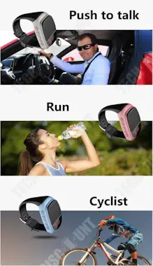 Tech DISCOUNT Reloj de pulsera TD® Altavoz Bluetooth inalámbrico Tech DISCOUNT Reloj de pulsera TD® Altavoz Bluetooth inalámbrico